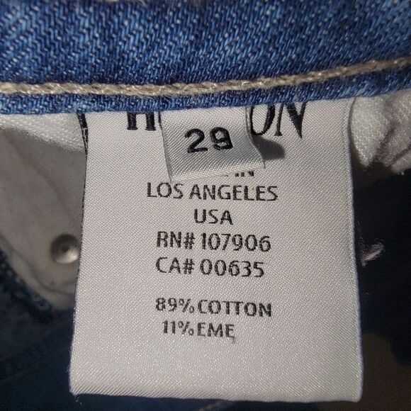 Hudson flap pocket mid-rise bootcut denim jeans Size 29 - Picture 6 of 7